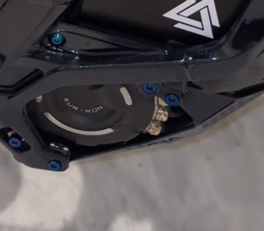 Surron lbx motor titanium