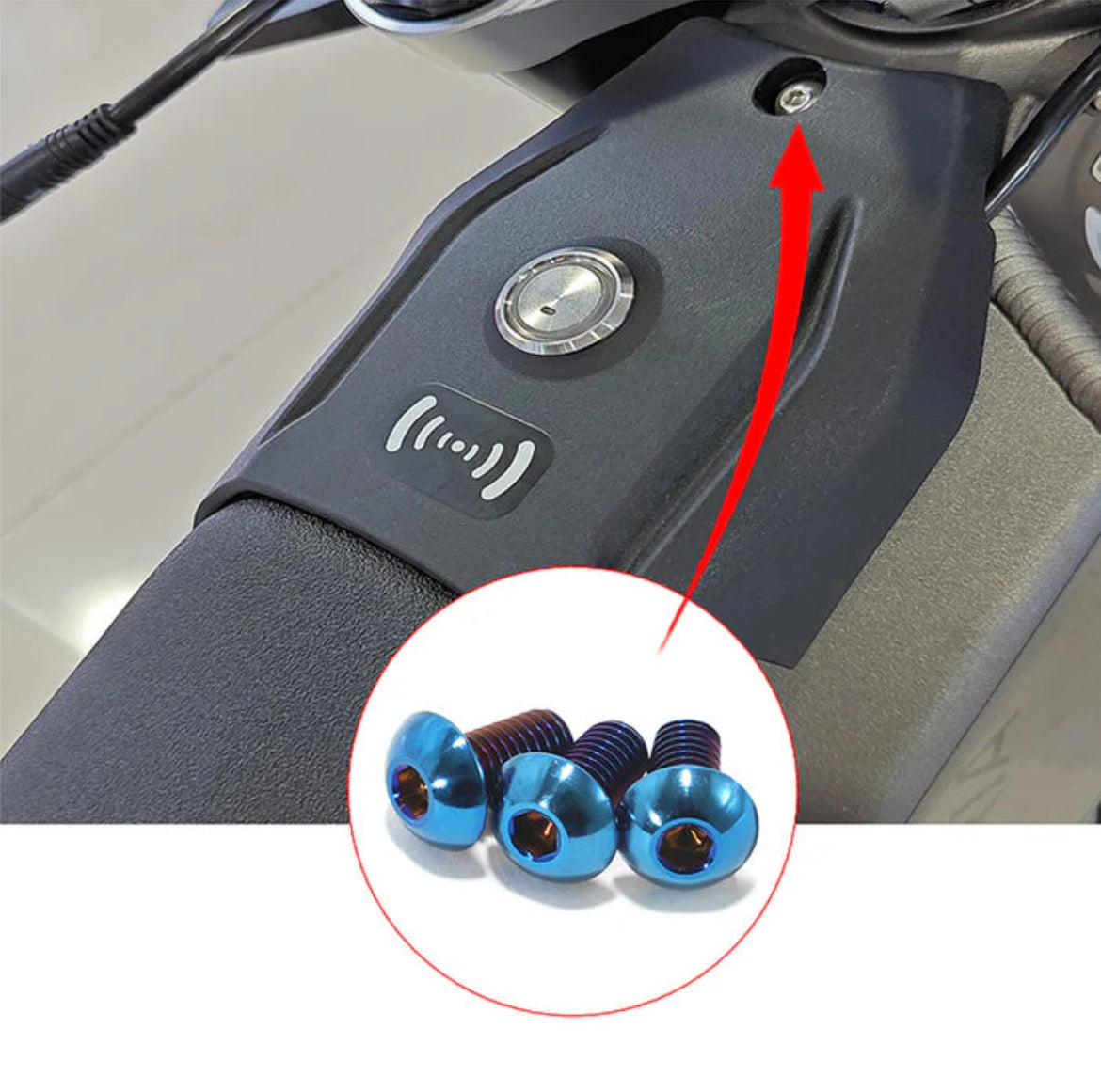 Talaria XXX Starter/Horn Titanium Kit